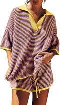 Tankaneo Womens Sweater Set 2 Piece Lounge Set - Cozy Everyday Wear