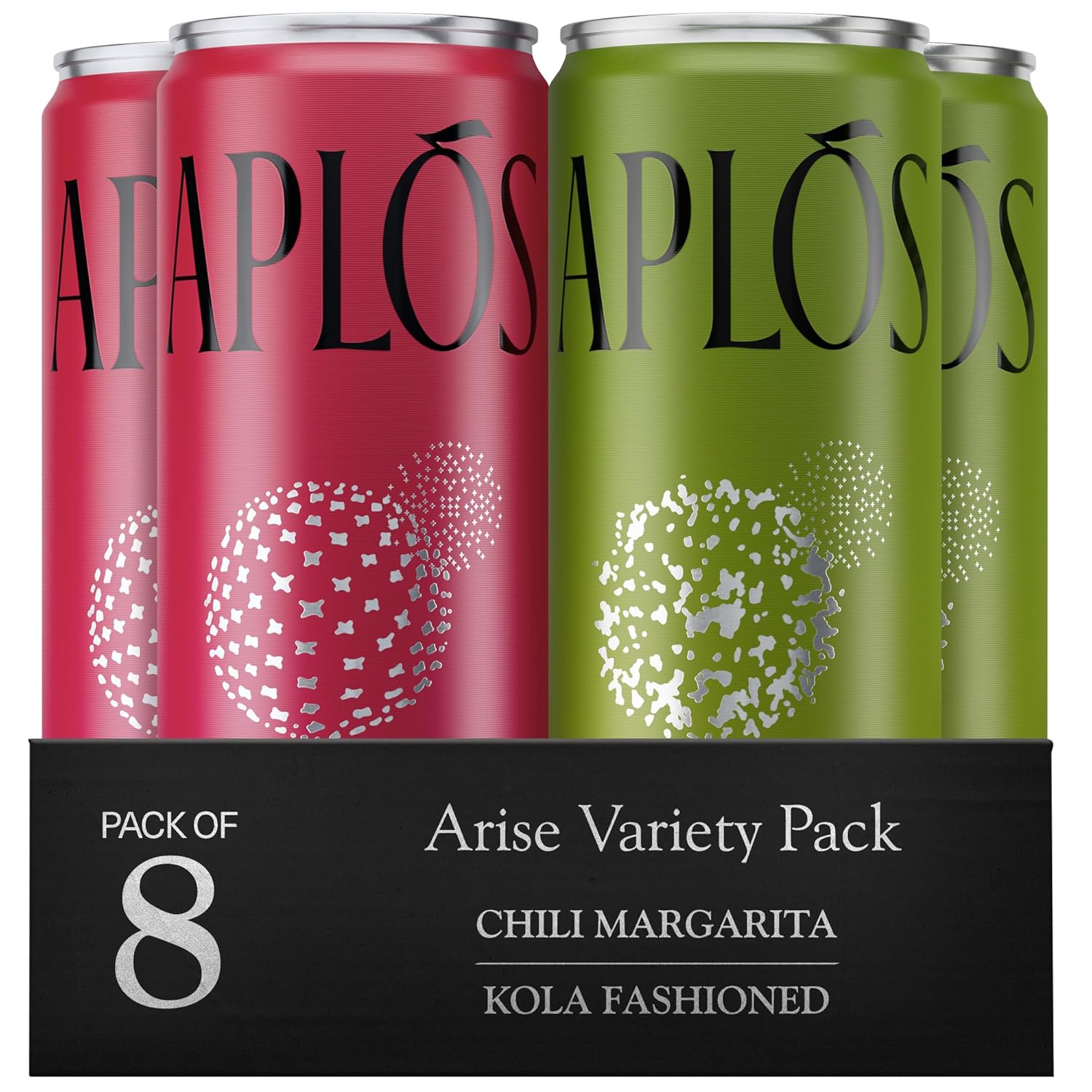 Aplos Arise Non-Alcoholic Cocktail Variety Pack for Refreshing Fun