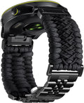 BINLUN Braided 22mm Garmin Watch Band - Durable Paracord Strap