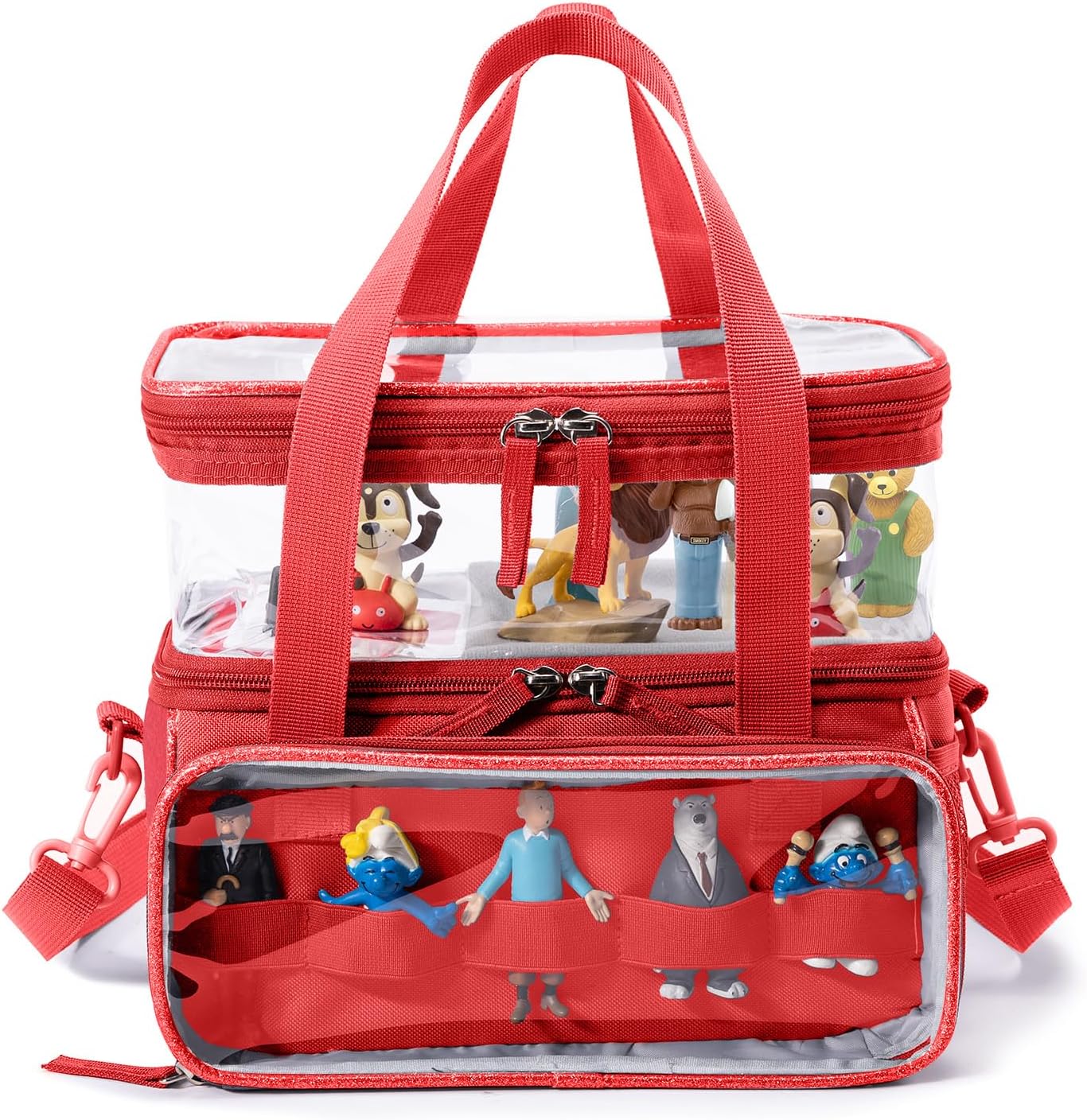 SFYBYHEART Double-Layer Carrying Case for Tonie Figures