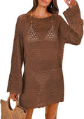 Women's Crochet Swim Cover Up by ANRABESS for Sunny Days