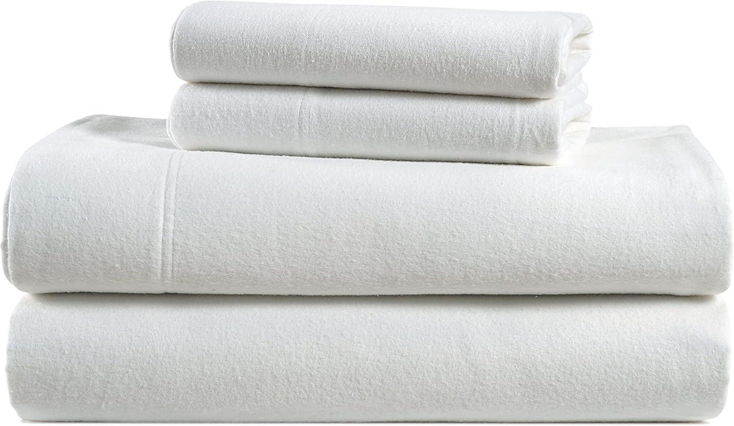 LANE LINEN King Flannel Bed Sheets Set for Cozy Comfort