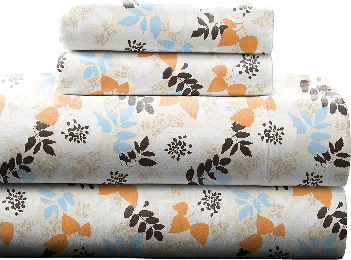 Pointehaven Heavy Weight Flannel Cotton Sheet Set for Comfort
