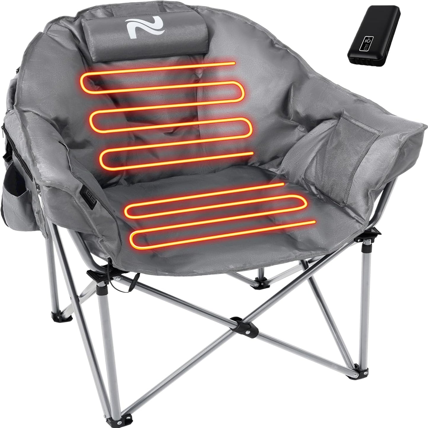 Slsy Heated Camping Chair for Ultimate Outdoor Comfort
