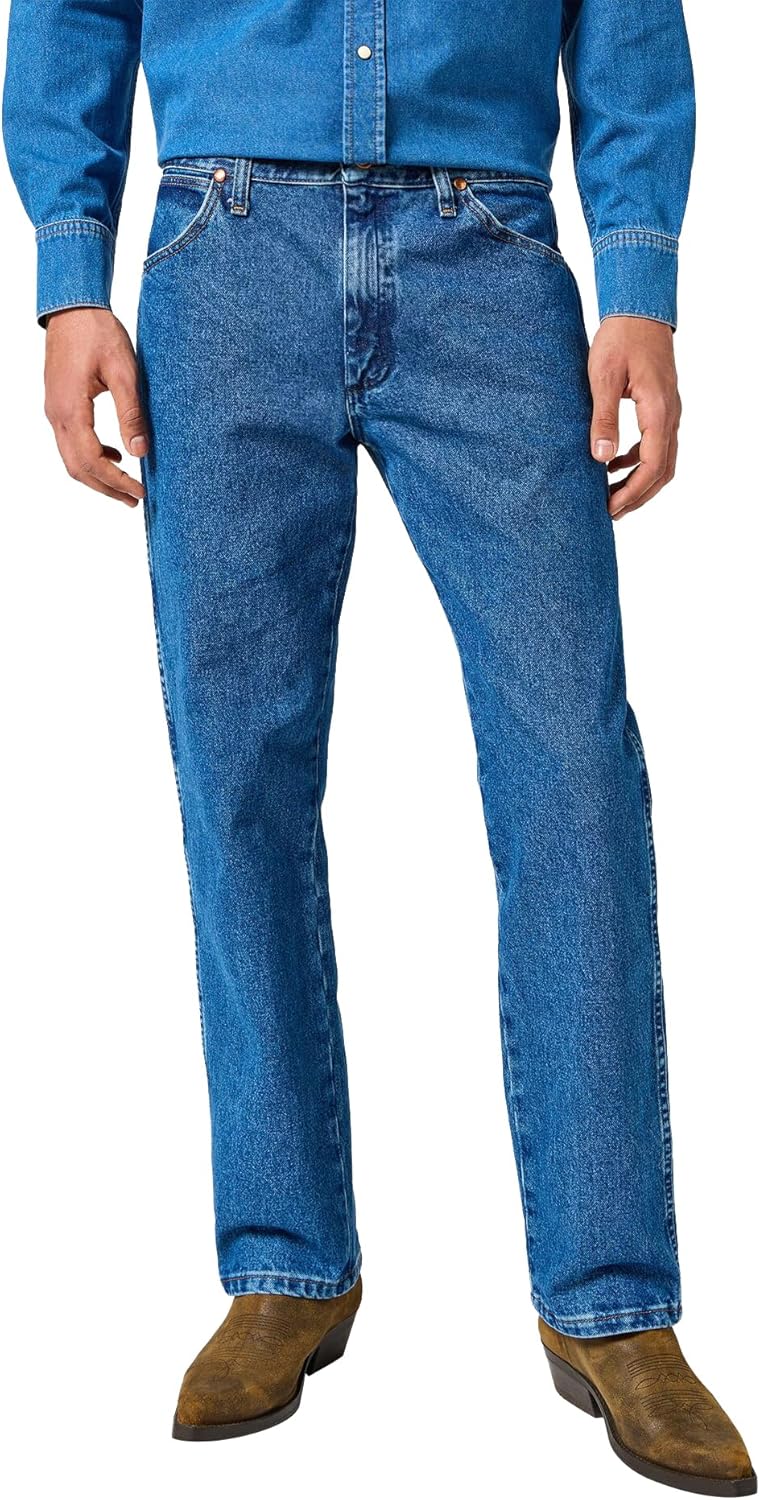 Wrangler Men's Cowboy Cut Original Fit Jeans for Comfort