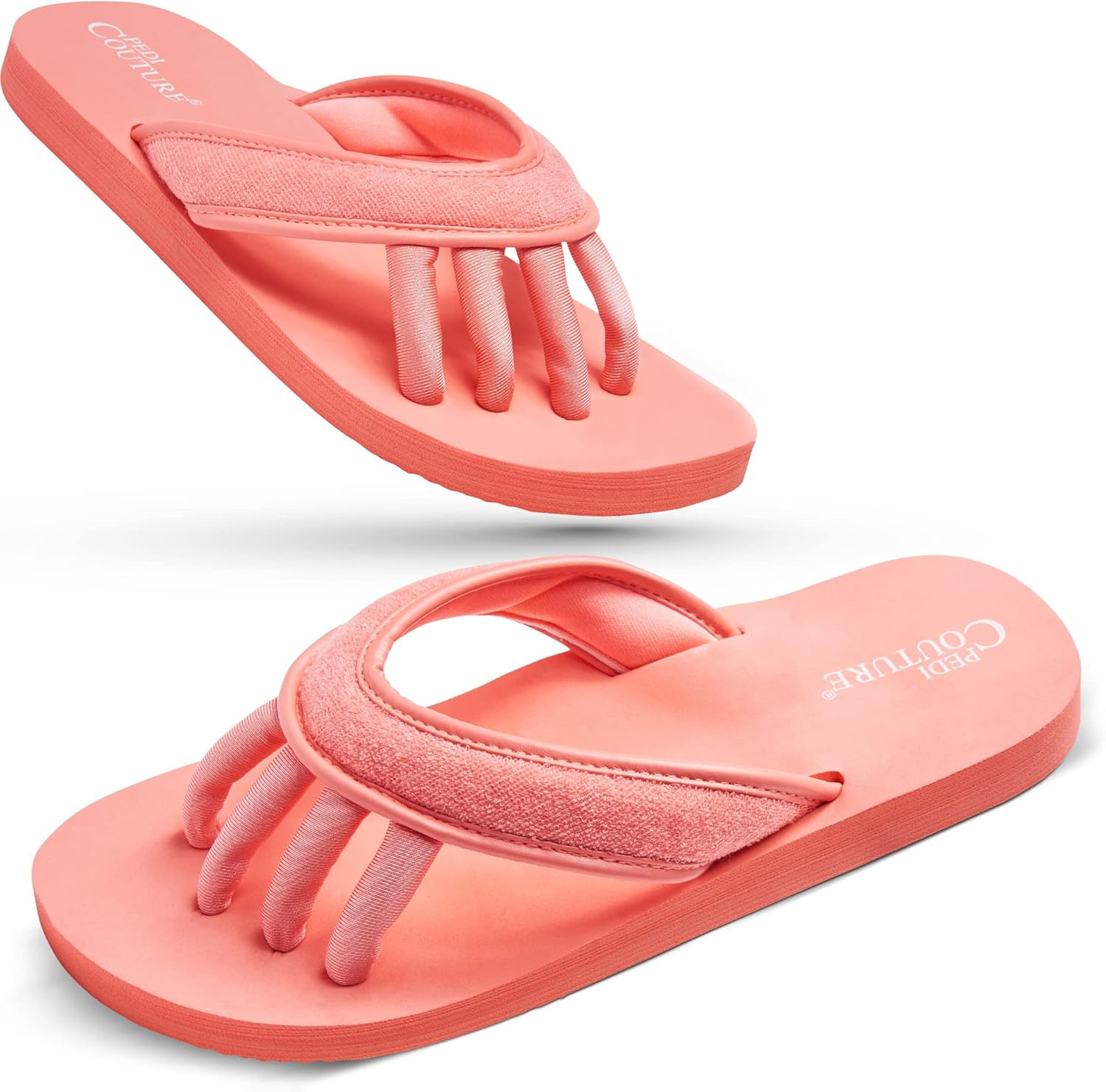 Pedicure Sandals with Built In Toe Separators for Women