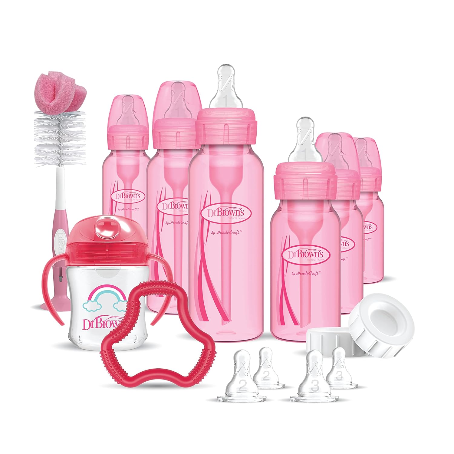 Dr. Brown's Anti-Colic Baby Bottle Gift Set for New Parents