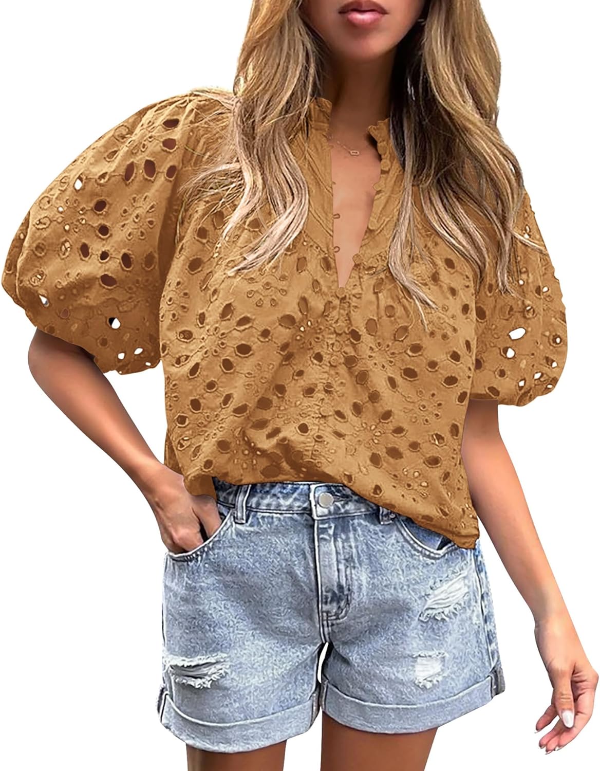 PRETTYGARDEN Women's Summer Tops for Dressy Casual Outfits