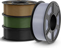TECBEARS PETG Filament 1.75mm 4KG Bundle - Tough, Low Shrinkage