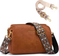 LOVEVOOK Crossbody Bag for Women - RFID Small Leather Purse