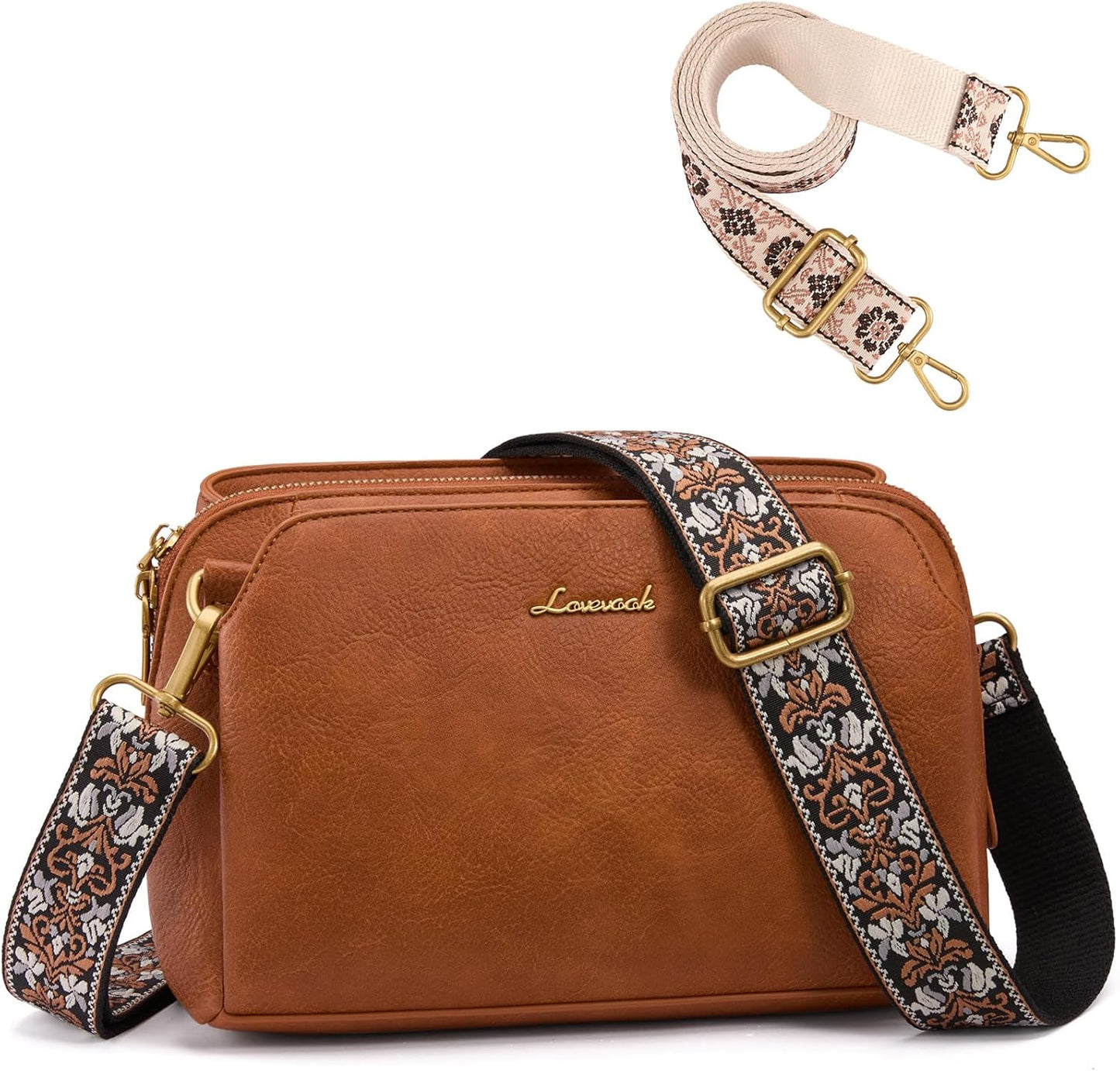 LOVEVOOK Crossbody Bags for Women with Adjustable Straps