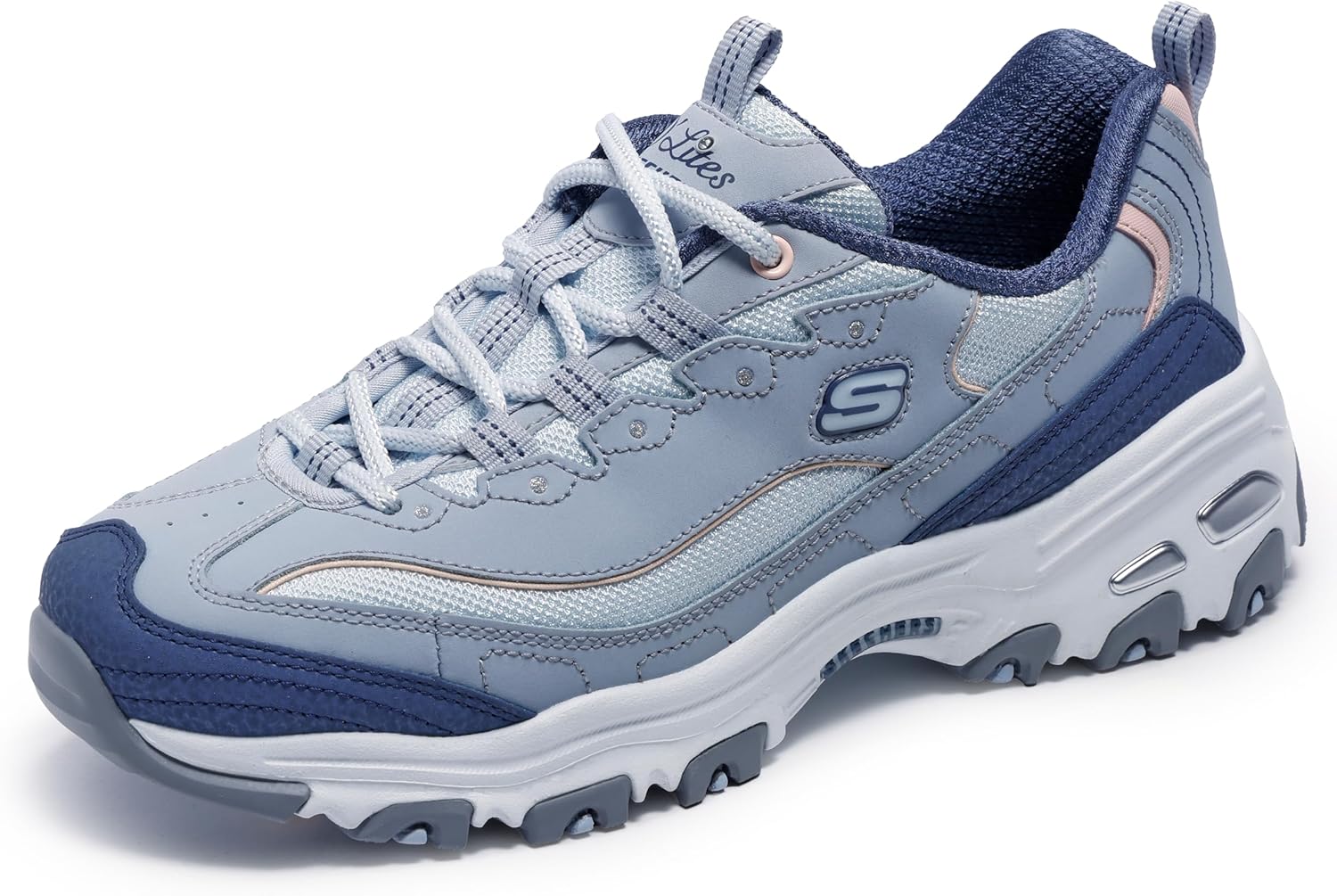 Skechers Women's D'Lites-Popular Vote Sneaker for Comfort
