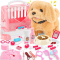 Realistic Robot Puppy Plush Dog Toys for Kids - Interactive Vet