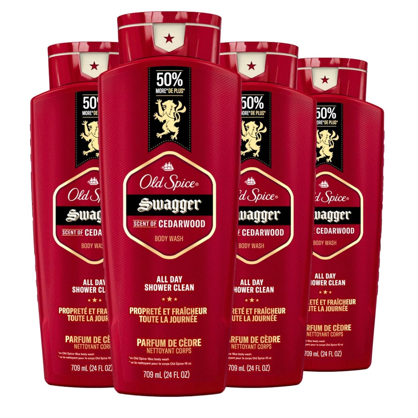 Old Spice 24/7 Shower Fresh Bundle - Swagger Cedarwood Scent