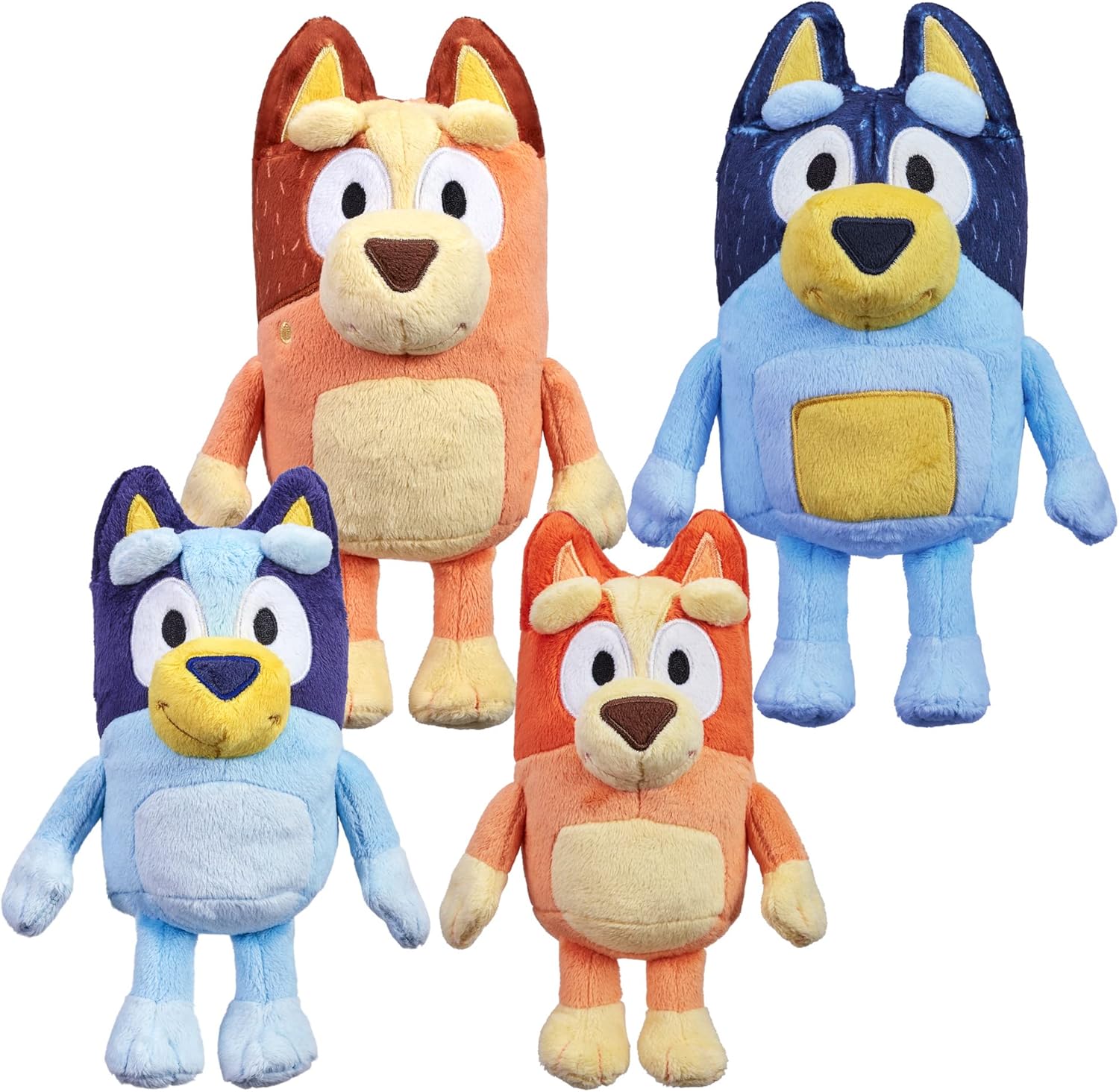 Bluey Heeler Family Plush Set -  Exclusive!