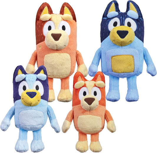 Bluey Heeler Family Plush Set -  Exclusive!