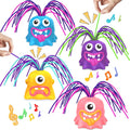 Fun Hair Pulling Fidget Screaming Monster Toys - 4 Pack