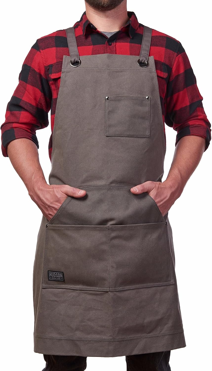 Hudson Durable Goods Heavy Duty Waxed Canvas Work Apron Review