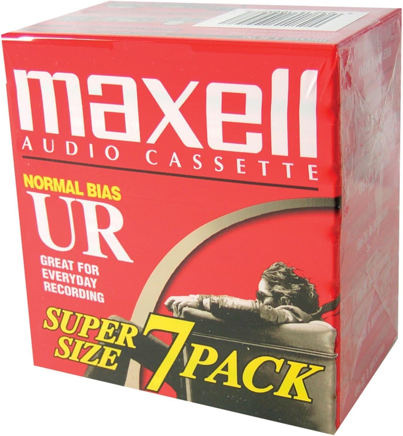 Maxell UR-90 Blank Audio Cassette Tape - Perfect for Recording