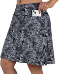 beroy Skorts Skirts for Women 20in Knee Length Skirted Skort
