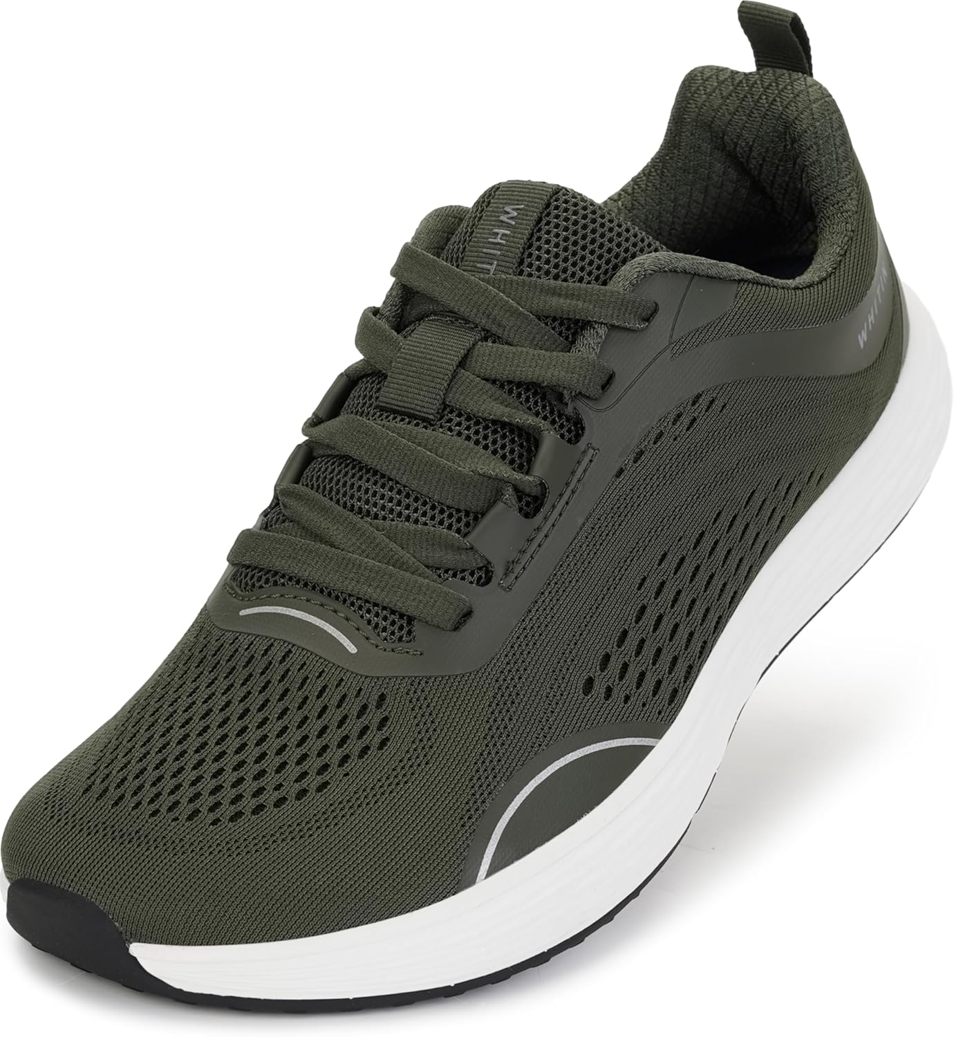 WHITIN Men's Zero Drop Running Shoes with Wide Toe Box Design