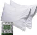 Beckham Hotel Collection Queen Pillow Protector Set of 4 - Soft Cotton