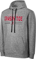 NCAA Crimson Tide Wordmark Performance Victory Stripe Hoodie