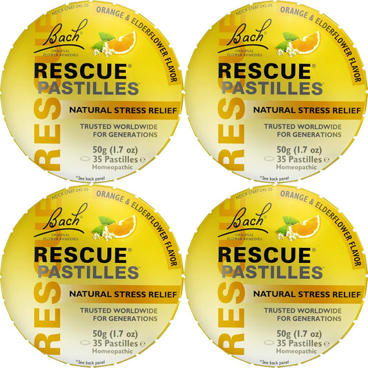 RESCUE Bach Pastilles for Natural Stress Relief and Calm