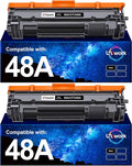 Uniwork Compatible 48A Toner Cartridge Replacement - 2 Pack Black
