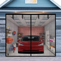 Garage Door Screen for 1 Car Garage 12x8FT - Magnetic Retractable
