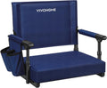 Stadium Seat with Back Support and Cushion - Comfortable Bleacher
