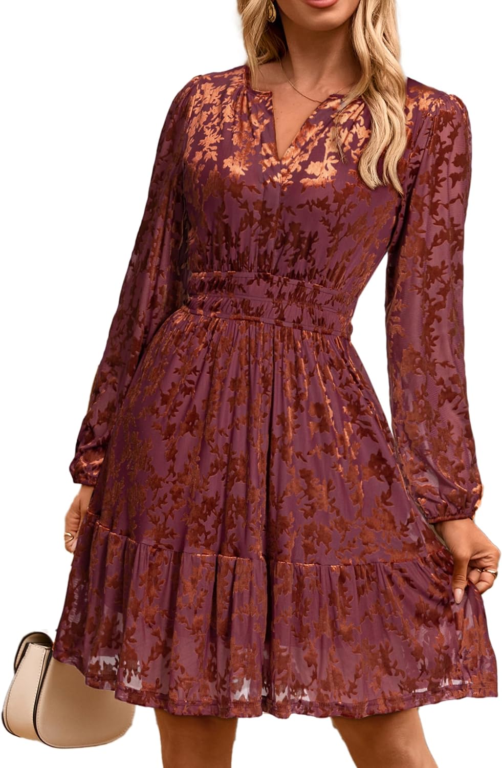 Elegant Velvet Dress for Women: Perfect for Holiday Events