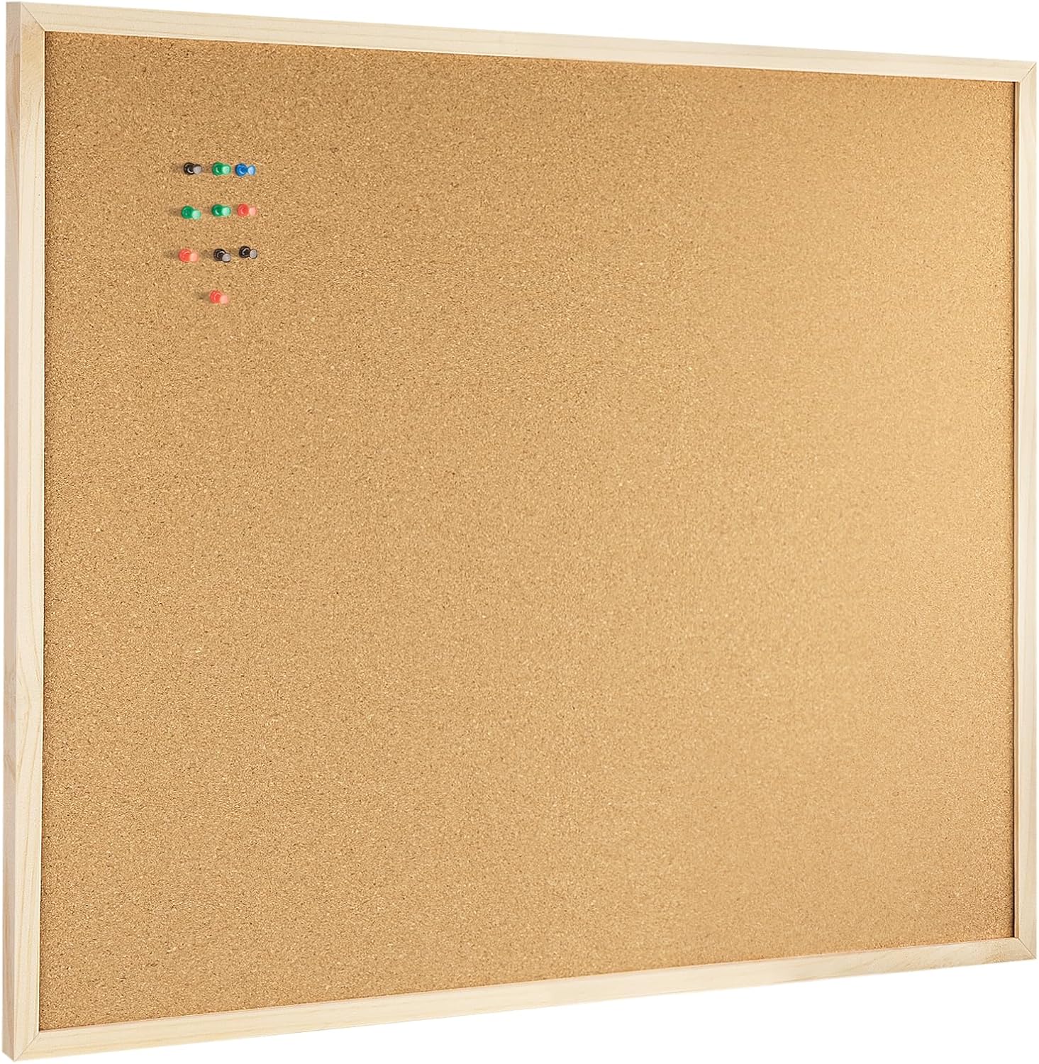 24ft' x 36ft' Cork Board Bulletin Board for Home and Office Use