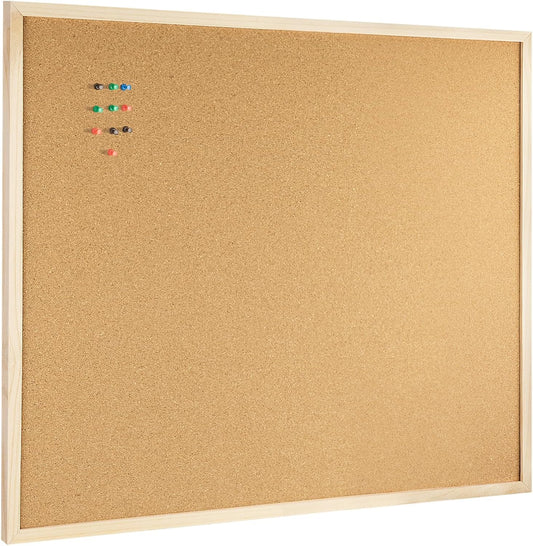 24ft' x 36ft' Cork Board Bulletin Board for Home and Office Use
