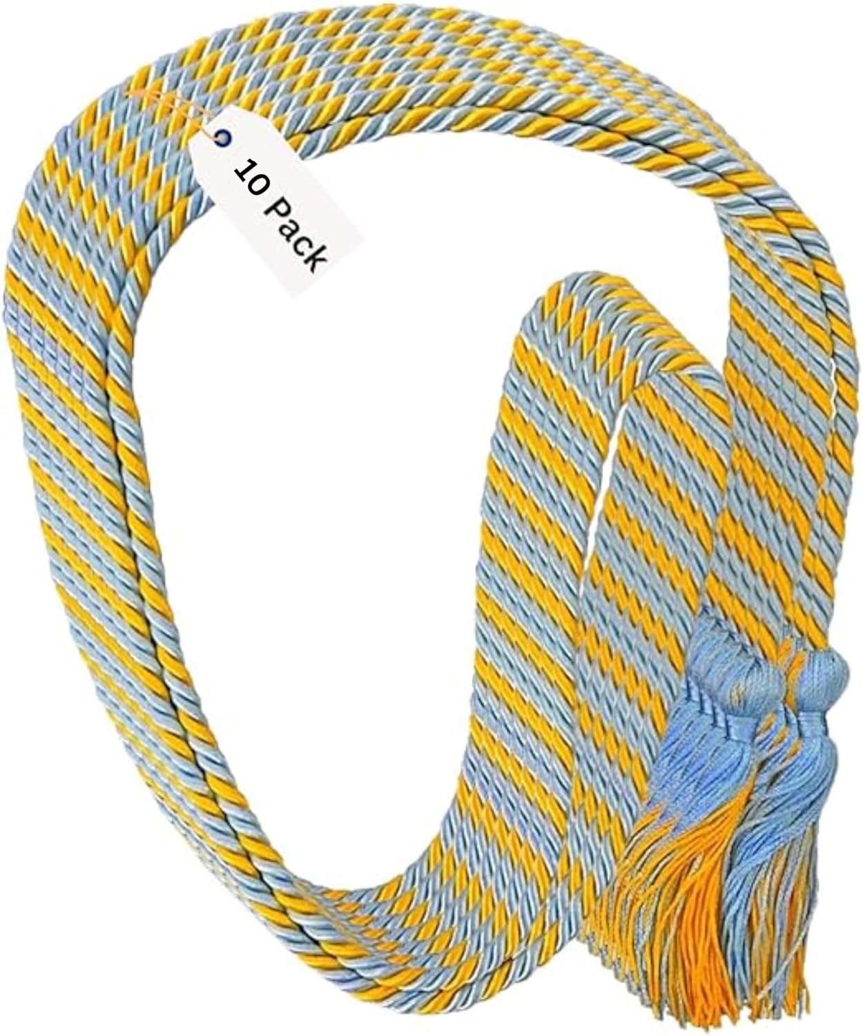 Graduation Honor Cord - Pack of 10 for Celebrating Achievements