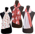 Sorority Gift Chiffon Necktie 48in x 8in - Elegant Lightweight Accent