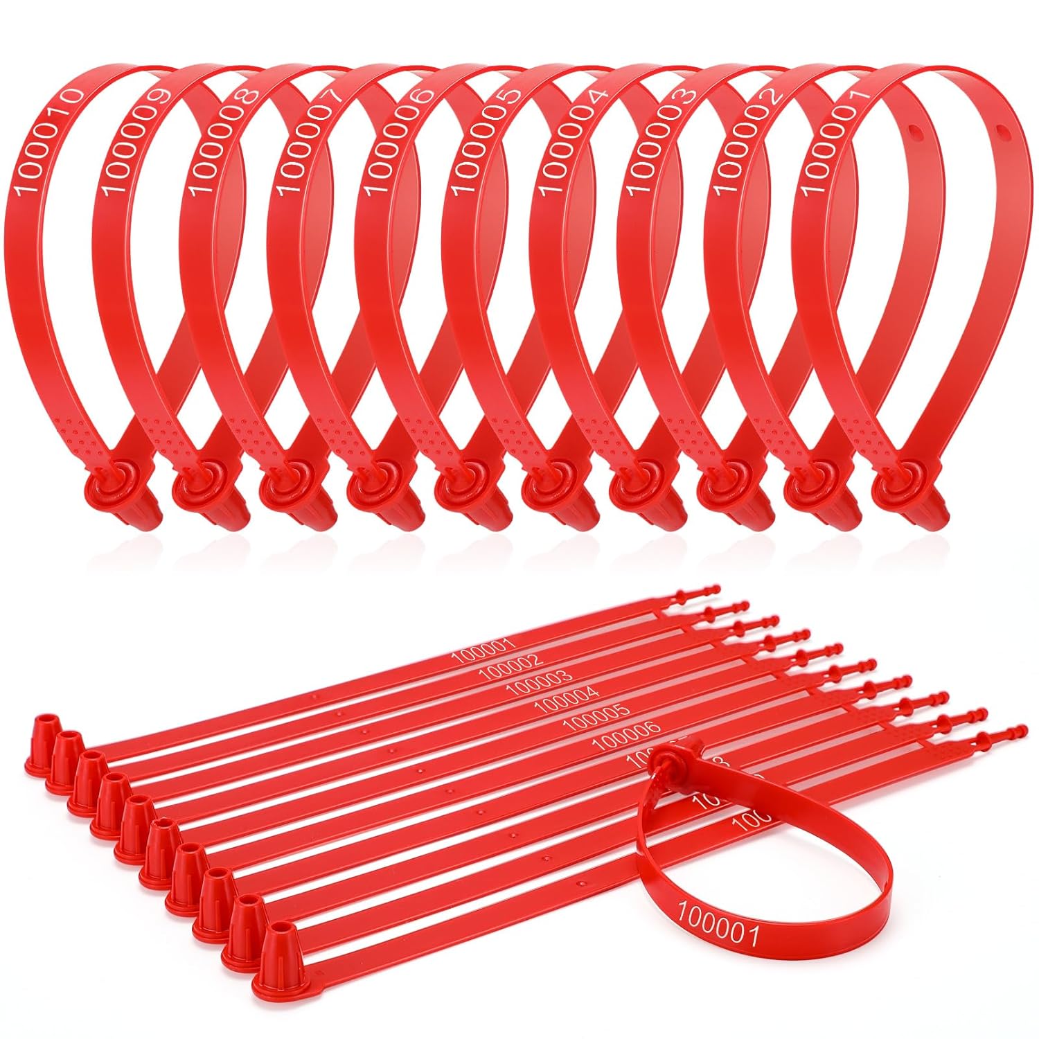 Tamper Evident Plastic Truck Trailer Door Seals for Security