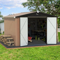 Metal Storage Shed 10x12 Outdoor Storage Building - Large Waterproof