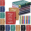 Christian Spiral Notebook and Pen Set 30 Pack - Inspirational Gift