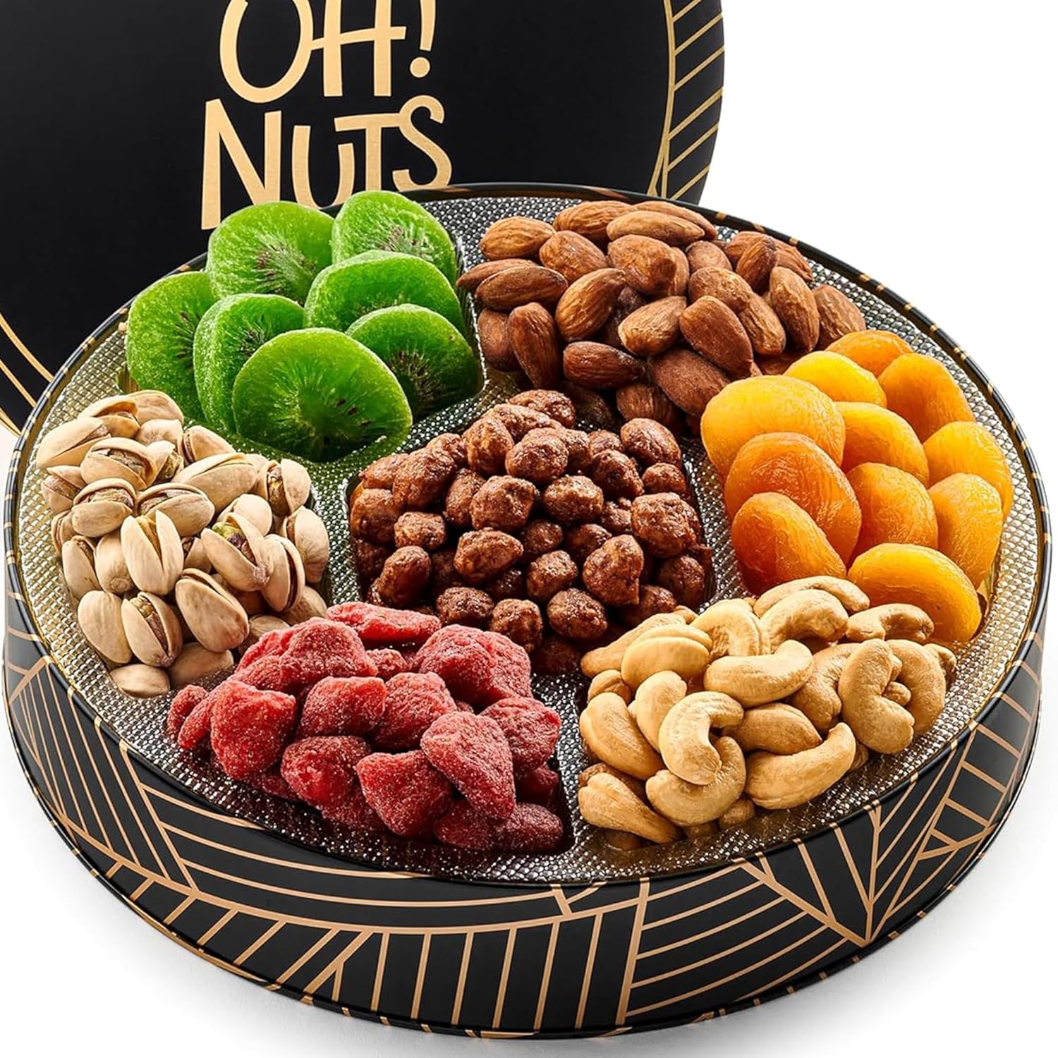 Oh! Nuts Dried Fruit and Nuts Gift Basket for Special Occasions
