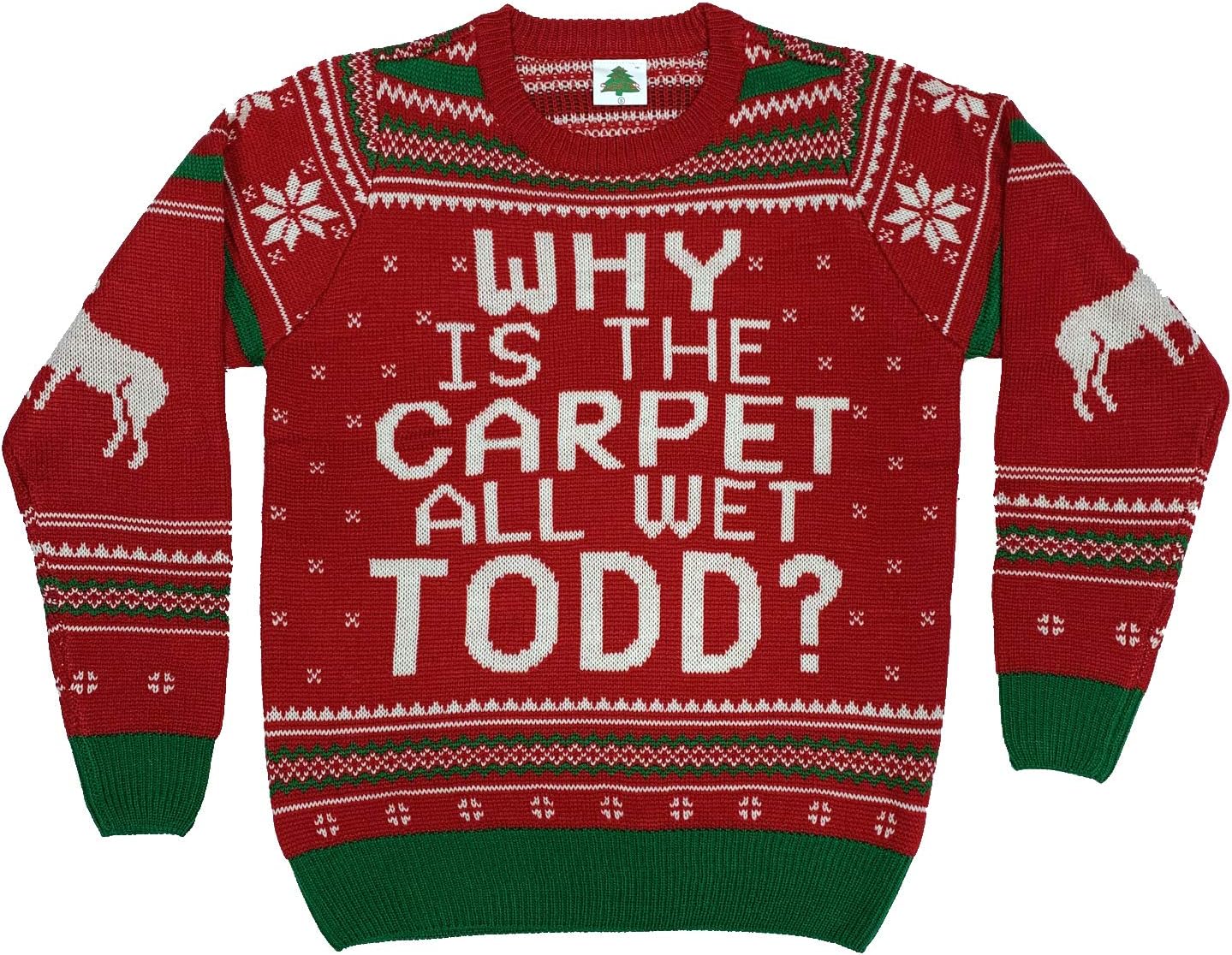 Wet Todd Ugly Christmas Sweater - Festive Fun!