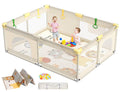 CoziBB Baby Playpen with Mat, 71 x 59 in Extra Large Play Area