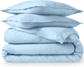 Flannel Duvet Cover Set - Full Size - Soft Cotton Comfort