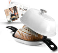 Enameled Cast Iron Dutch Oven for Sourdough Baking - 5.5 qt Oval