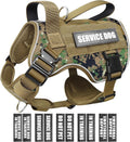 Tactical Dog Harness for Large Dog MOLLE Vest - Heavy Duty Control