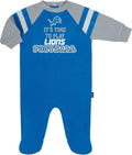 Gerber NFL Unisex Baby Team Footed Sleep and Play - Cozy Game Day Gear
