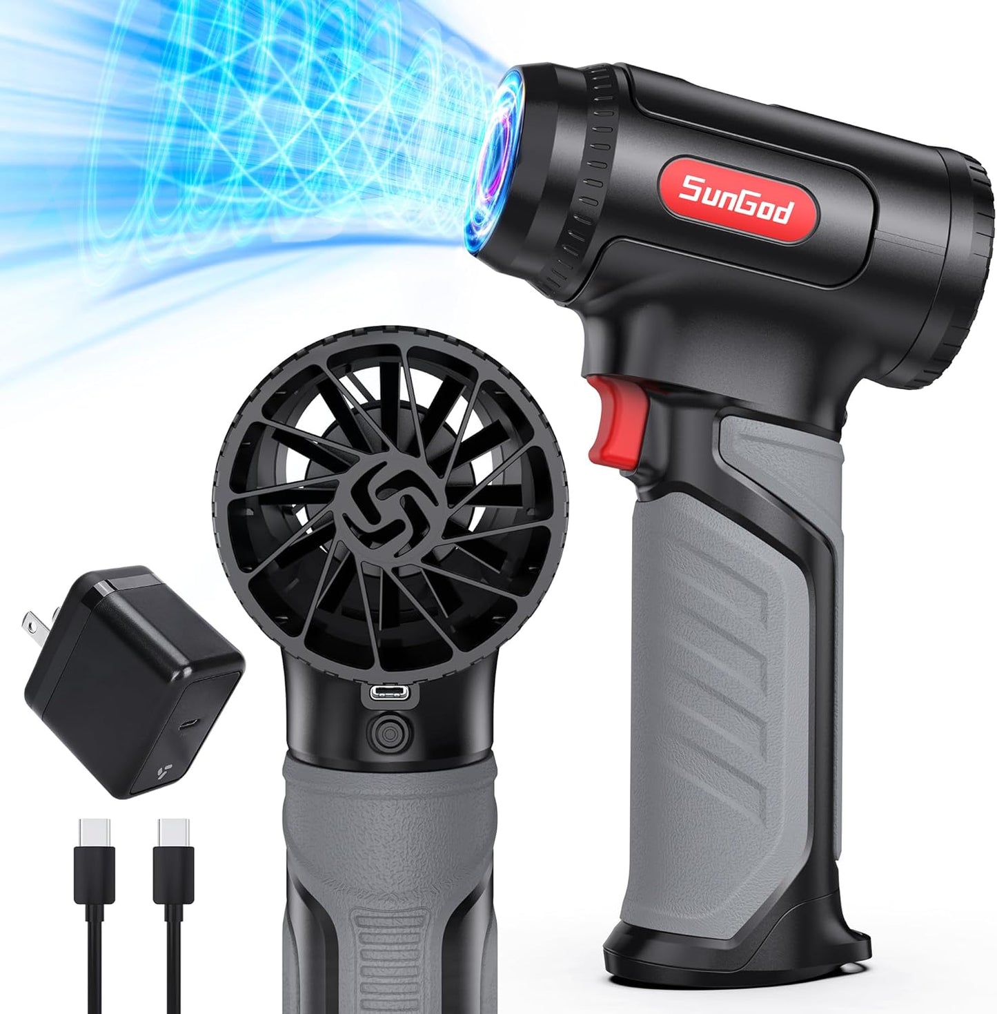 Electric Cordless Leaf Blower: Instant Thrust & Speedy Cleaning