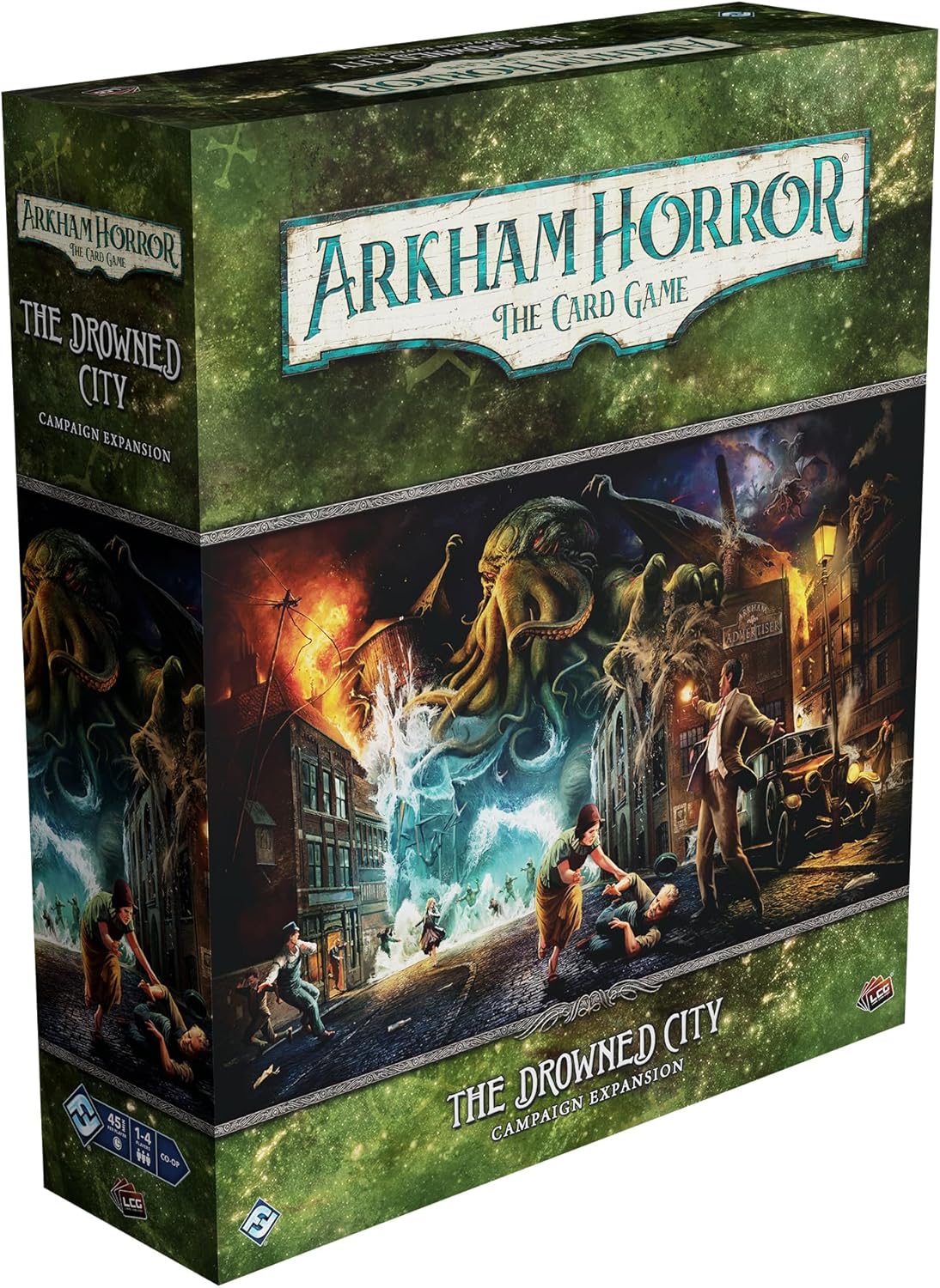 Arkham Horror The Card Game Drowned City Expansion Adventure