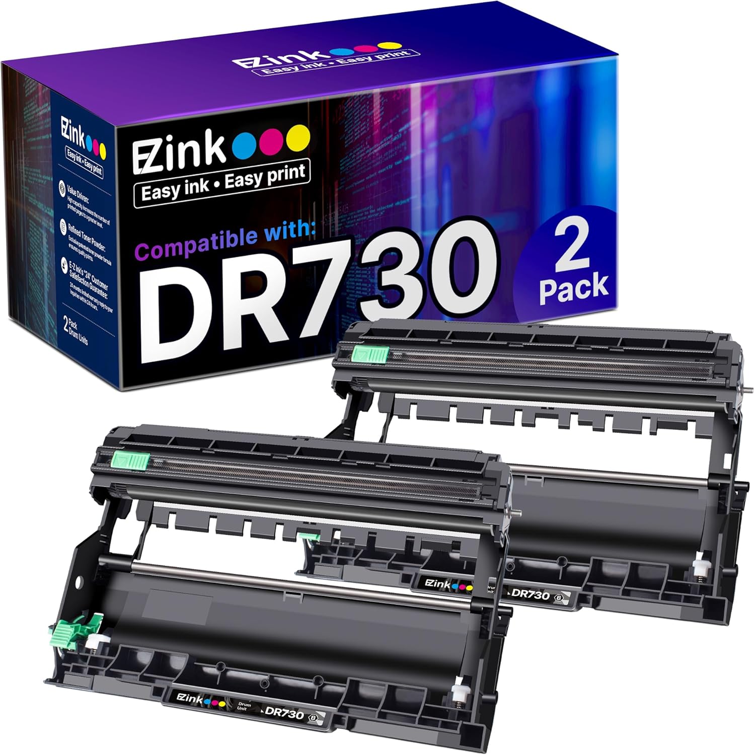 E-Z Ink Compatible Drum Unit Replacement for Brother DR 730