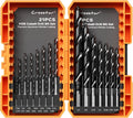 Crosstar M35 Cobalt Drill Bit Set 21pc - Heavy-Duty Metal Drills